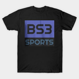 BS3 Sports Black T-Shirt